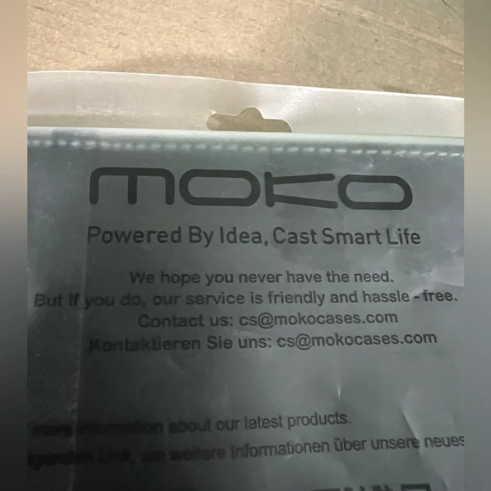 Moko Black Tablet Cover for Fire HD 10 2023 generation- “Don't Touch Me” Design